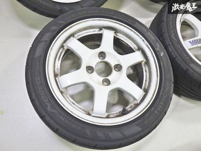 JDM Rare RAYS VOLKRacing TE37 forging 14x5J approx. ET42/6J approx. 38 (No Tires) - Image 4
