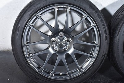 JDM TWS Exlete 107M 17-inchForgedPCD100 7.5J +35MINERVA F205215/45R17F (No Tires) - Image 2