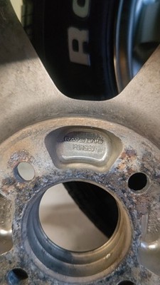 JDM Forging lightweight discontinued RAYS TE37 100 4H Goodrich br RAYS (No Tires) - Image 3