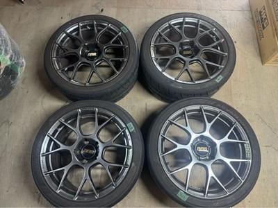 JDM In-stock BBS RE-V7 023 18x9J＋45 5/114.3 Diamond Black // ADVAN NEOV (No Tires)