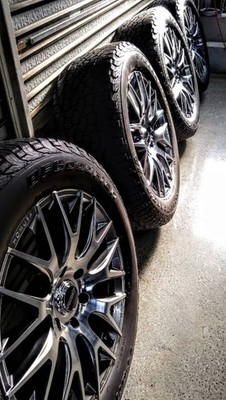 JDM ExtremeRAYS HOMURA Village 2x9R 20BFGoodrich Wheel Set for Land Cr (No Tires) - Image 5