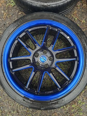 JDM limitedcolorRAYS gram LIGHTS 57Ultimate 18pcd100 5 holes br RAYS (No Tires) - Image 2