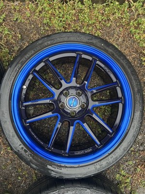 JDM limitedcolorRAYS gram LIGHTS 57Ultimate 18pcd100 5 holes br RAYS (No Tires) - Image 4
