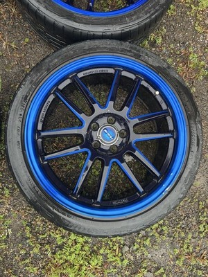 JDM limitedcolorRAYS gram LIGHTS 57Ultimate 18pcd100 5 holes br RAYS (No Tires) - Image 5