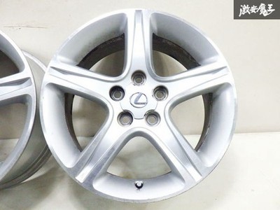 JDM Rare Genuine US Toyota IS300 Altezza Wheels 17x7J +50 PCD114.3 5-ho (No Tires) - Image 4