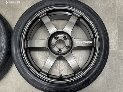JDM Forging excellent tread depthRAYS Volk Racing TE37 SAGA 18in 8J +4 (No Tires) - Image 4