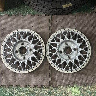 JDM BBS RS RS101 2-Wheel Set 15-inch 108-5 Face only disc only br br BBS (No Tires)