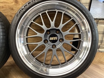 JDM BBS LM 258 259 19x8.5J/9.5J 5/120 +35/+48 MGR-SLD FALKEN FK520L 225 (No Tires) - Image 5