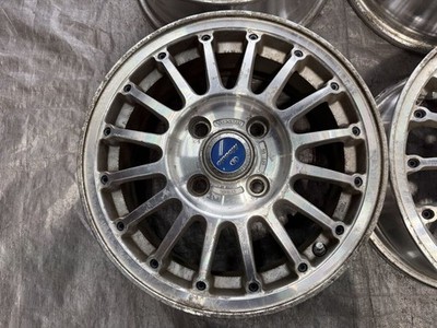 JDM Honda Modulo 15x6j +55 4-hole PCD114.3 4-Wheel Set Modulo HONDA br Honda (No Tires) - Image 2