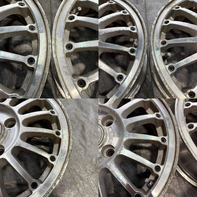 JDM Honda Modulo 15x6j +55 4-hole PCD114.3 4-Wheel Set Modulo HONDA br Honda (No Tires) - Image 8