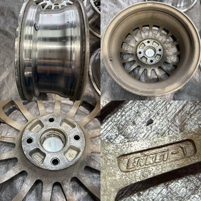 JDM Honda Modulo 15x6j +55 4-hole PCD114.3 4-Wheel Set Modulo HONDA br Honda (No Tires) - Image 9