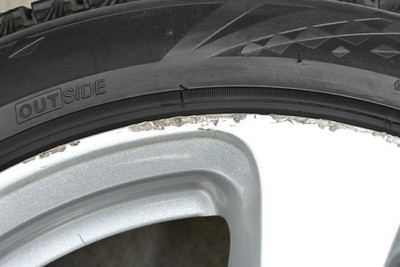 JDM Used Borbet wheel set 4-Wheel Set 17x8.0J +34 PCD 120 225/45R17 (No Tires) - Image 9