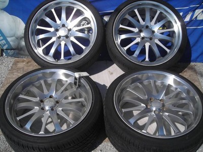 JDM High-end popular WALD Portofino 22 deep rim wide PCD120 for Lexus (No Tires) - Image 6