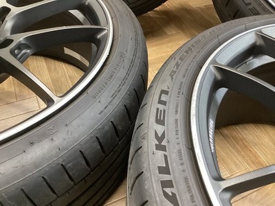 JDM RAYS VOLK G025 198.5/9.5J 5/120 +36/+44 FALKEN FK520L 225/40R19 25 (No Tires) - Image 2