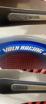 JDM Rare FORGED RAYS VOLK RACING F-ZERO CHALLENGE 17x7JJ 100 5H +48 Hu (No Tires) - Image 8