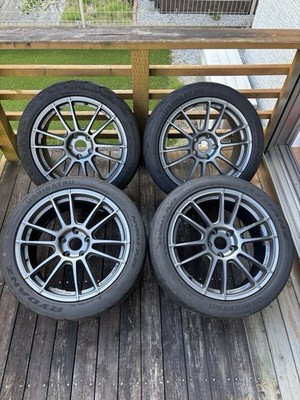JDM Tire and wheel 4-Wheel Set : RAYS gram LIGHTS 57XR 18x8.5J +45 Shiba (No Tires)
