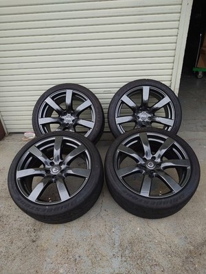JDM Nissan R35 GT-R Early Model Genuine 20-inch Forging Wheels 4-Wheel (No Tires)