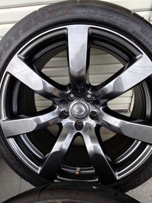JDM Nissan R35 GT-R Early Model Genuine 20-inch Forging Wheels 4-Wheel (No Tires) - Image 3