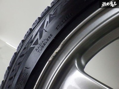 JDM Custom/Dress-up Prodrive RAYS 17x8J +32 PCD114.3 5-hole 4-Wheel Set Silvi (No Tires) - Image 9