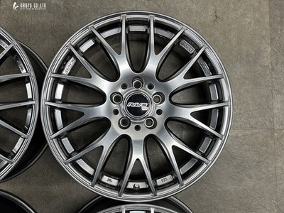 JDM Excellent Condition RAYS HOMOURA 29 PLUS 18in 7.5J +50 PCD114.3 Fi (No Tires) - Image 5