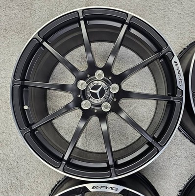 JDM C63 Black series 19 9J / 9.5J 4-Wheel Set C-Class W204 A2044011604 (No Tires) - Image 2