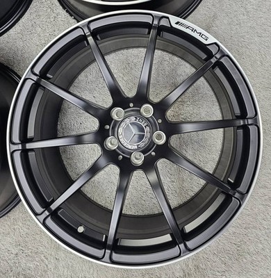 JDM C63 Black series 19 9J / 9.5J 4-Wheel Set C-Class W204 A2044011604 (No Tires) - Image 5