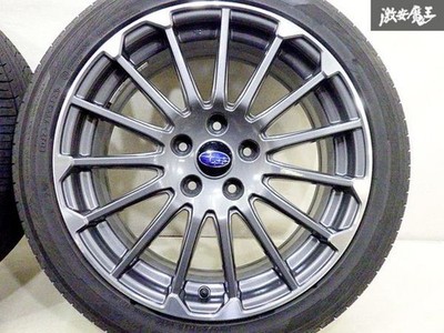 JDM 2023 Model 225/45R18 Tires Included Subaru Genuine ENKEI VM4 VMG L (No Tires) - Image 5