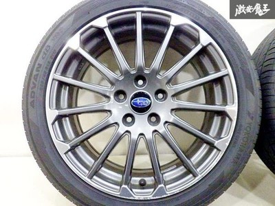 JDM 2023 Model 225/45R18 Tires Included Subaru Genuine ENKEI VM4 VMG L (No Tires) - Image 6