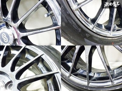 JDM Dress-up ENKEI 16x7J +45 4-hole PCD100 Aqua Probox Succeed Roadster (No Tires) - Image 6