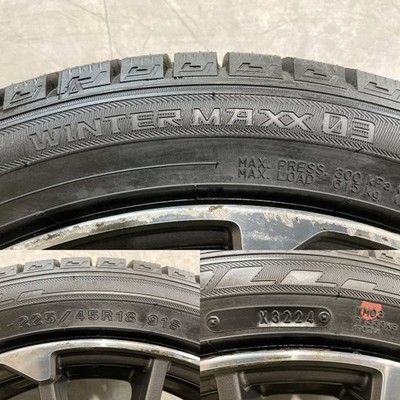 JDM Tires DL WM03 225/45R18 Studless SUBARU VM Levorg STI Sport Genuin (No Tires) - Image 10