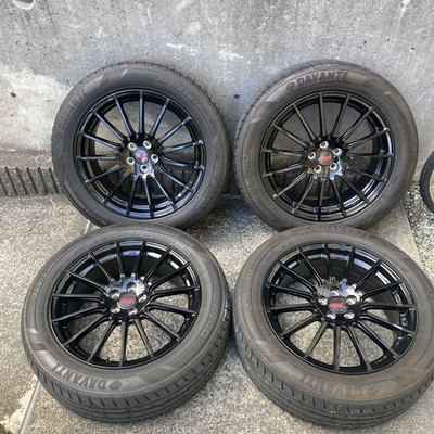 JDM Subaru STI Performance Wheels 184-Wheel Set 225/55R18 br STI (No Tires)