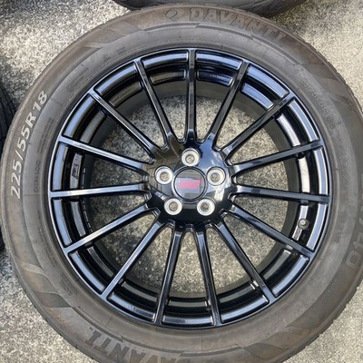 JDM Subaru STI Performance Wheels 184-Wheel Set 225/55R18 br STI (No Tires) - Image 2