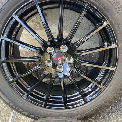 JDM Subaru STI Performance Wheels 184-Wheel Set 225/55R18 br STI (No Tires) - Image 4