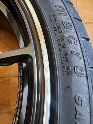 JDM RAYS VR G25 19-inch wheels PCD 120 5-hole for BMW F30 F31 etc. br (No Tires) - Image 5