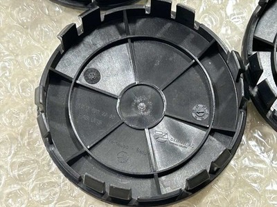 JDM 4 pieces Mercedes Benz Genuine Center Caps A222 400 22 00 Black Di (No Tires) - Image 5