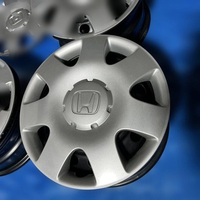 JDM Honda genuine 14-inch wheel 3-Wheel Set cap set 4 pieces (No Tires) - Image 2