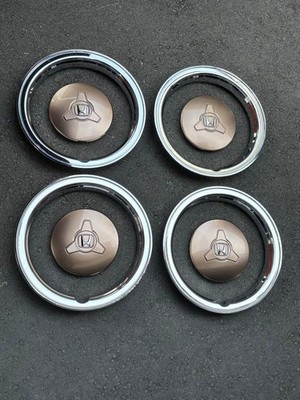 JDM Honda N-box Slash Wheel Rings & Center Caps (No Tires)