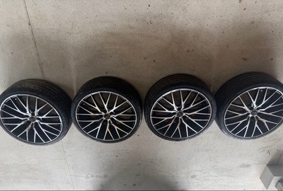 JDM HOTSTUFF-Precious 20-inch Tire and Aluminum Wheel 4-Wheel Set (No Tires)