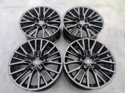JDM Lexus RX F Sport Genuine 20 Gloss Black 4-Wheel Set (No Tires)