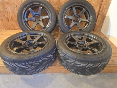 JDM RAYS TE37 SONIC 7J +25 8J +25 R16 4H PCD100 TE37SONIC 7J +25 8J +2 (No Tires) - Image 2