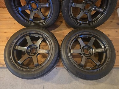 JDM RAYS TE37 SONIC 7J +25 8J +25 R16 4H PCD100 TE37SONIC 7J +25 8J +2 (No Tires) - Image 4
