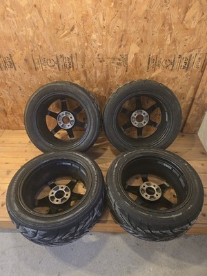 JDM RAYS TE37 SONIC 7J +25 8J +25 R16 4H PCD100 TE37SONIC 7J +25 8J +2 (No Tires) - Image 5