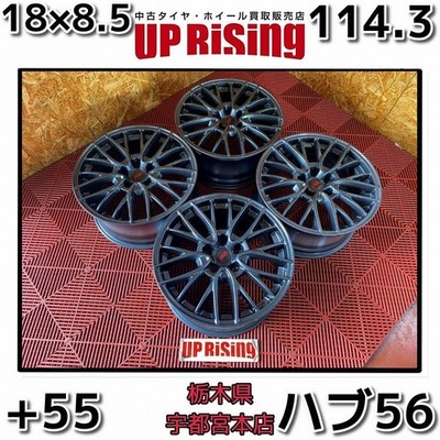 JDM ENKEI wheels genuine 18x8.5J 114.3 5H +55 hub 56 for Subaru WRX ST (No Tires)