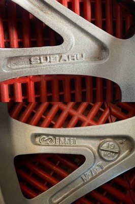 JDM ENKEI wheels genuine 18x8.5J 114.3 5H +55 hub 56 for Subaru WRX ST (No Tires) - Image 9