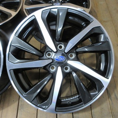 JDM SUBARU Levorg VN5 GT-H EX Genuine 185H-114.3 Aluminum Wheel 4-Whee (No Tires) - Image 4