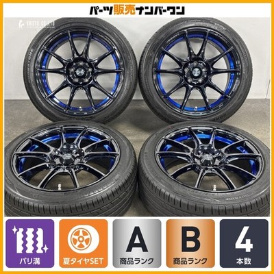 JDM 2026 Model Excellent Tread Depth Wedssports SA-25R 17in 7.5J +48 P (No Tires)