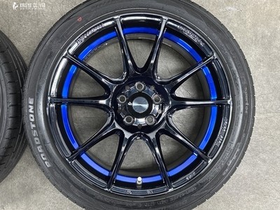 JDM 2026 Model Excellent Tread Depth Wedssports SA-25R 17in 7.5J +48 P (No Tires) - Image 4