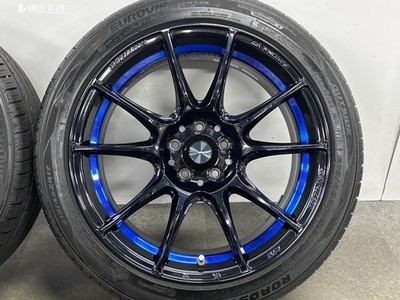 JDM 2026 Model Excellent Tread Depth Wedssports SA-25R 17in 7.5J +48 P (No Tires) - Image 6