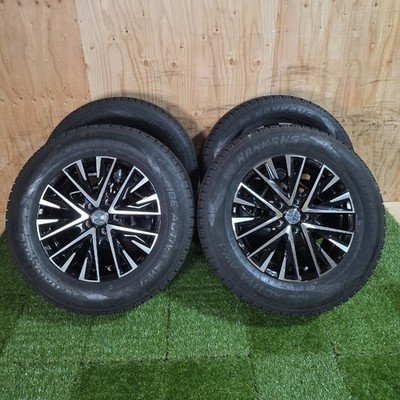 JDM SMACK AME 17x7J +38 5-hole PCD114.3 NANKANG NaankanICE ACTIVA AW-1 (No Tires)