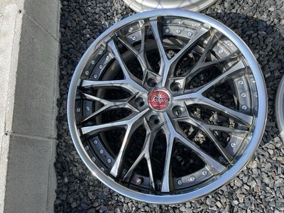 JDM WEDS Kranze Weaval 19-inch Aluminum Wheels 2-Wheel Set for Toyota H (No Tires)